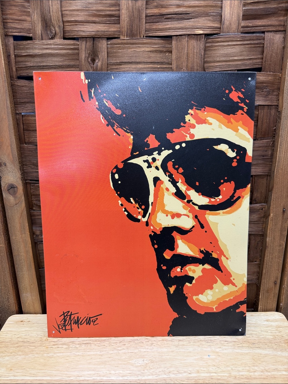 Elvis Presley Joe Petruccio Metal Sign Vintage Style Pop art Wall Decor 16x12
